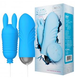 HK LETEN Double Vibrating Egg Electromagnetic Pulse Thrusting Bullet Vibrators (Chargeable - Waves Rabbit)